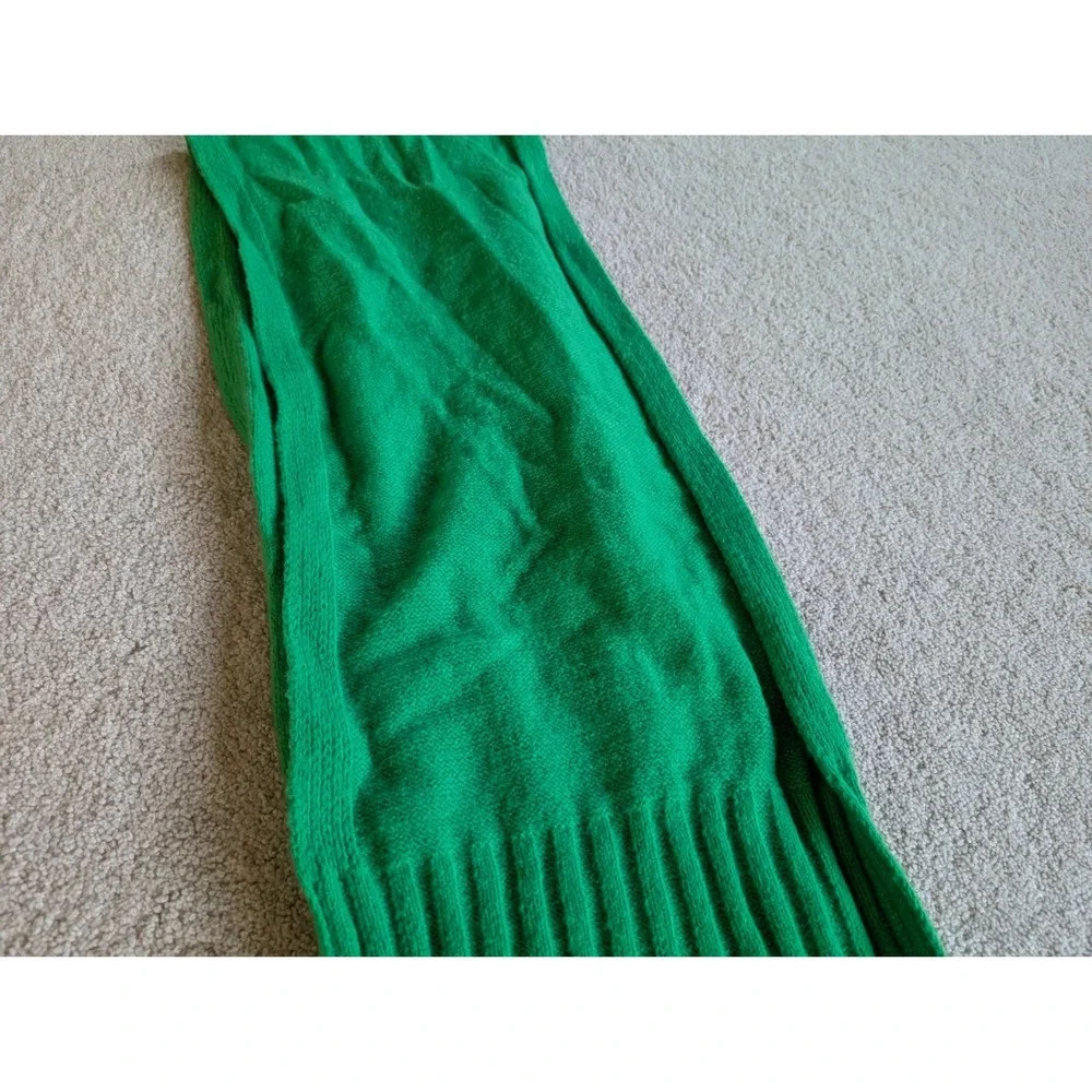 On 34th Green Winter Scarf NWT MC9542304 Women One Size Ribbed Knit